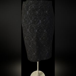 Express Lace Pencil Skirt